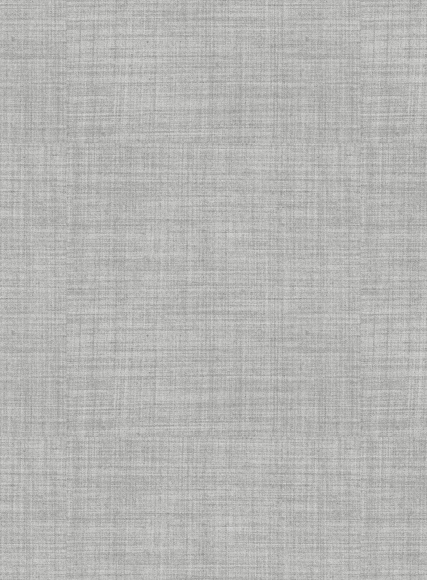 Stretch Light Gray Wool Jacket - Image 2
