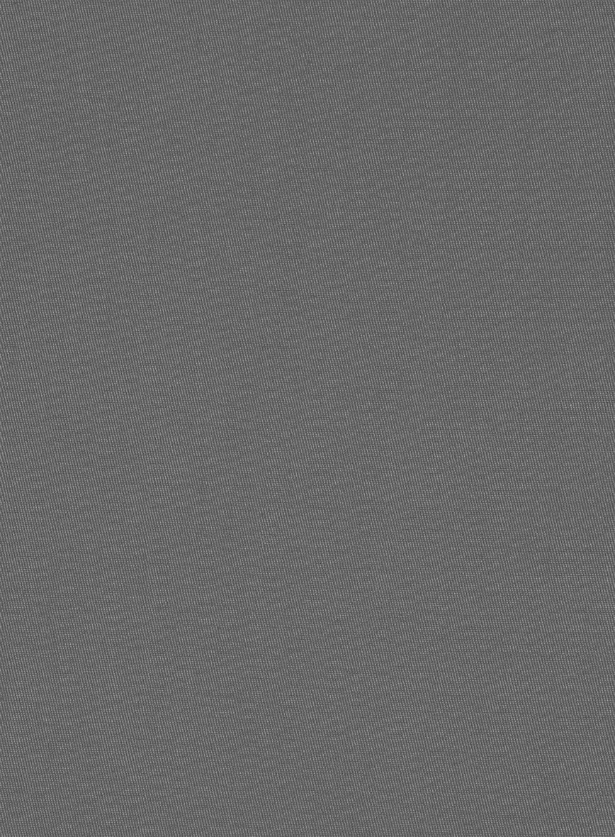 Stretch Summer Gray Chino Pants - Image 3