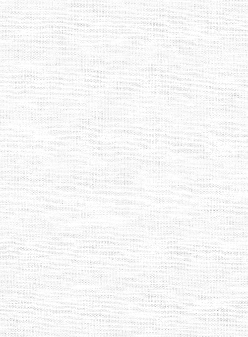 Stripy White and Black Linen Shirt - Image 4