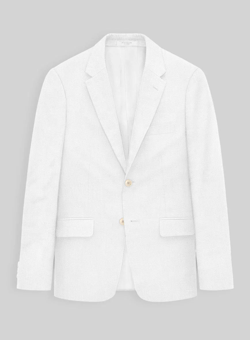 Stylbiella Natural White Linen Suit - Image 4