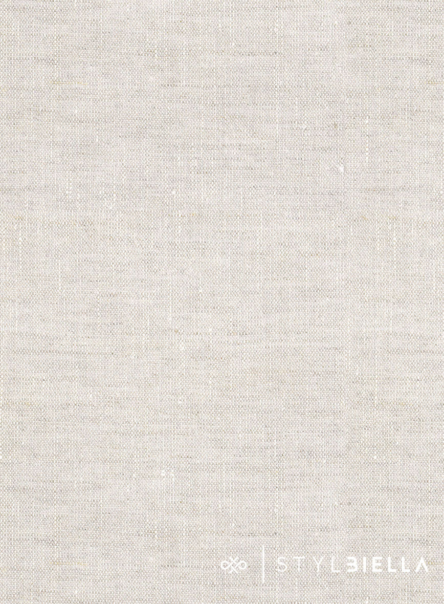 Stylbiella Spring Beige Linen Jacket - Image 4