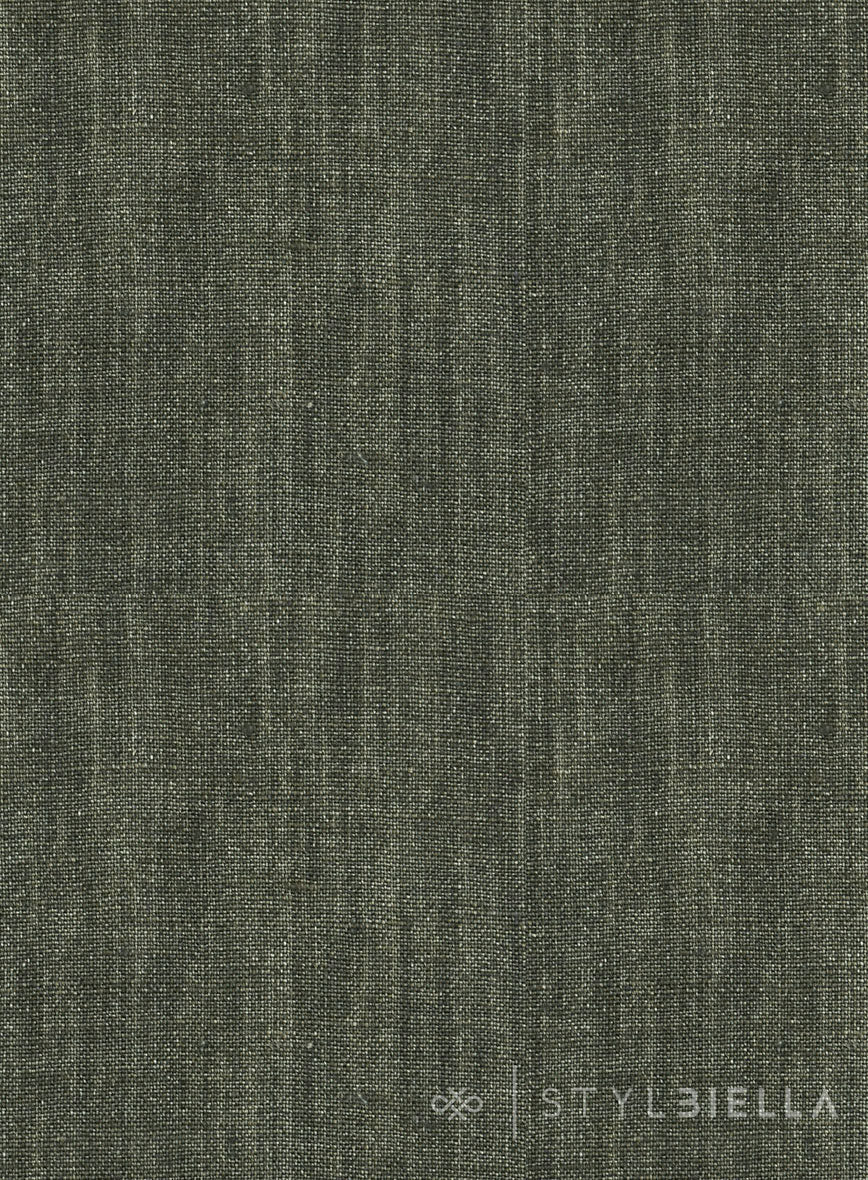 Stylbiella Spring Dew Green Linen Pants - Image 3