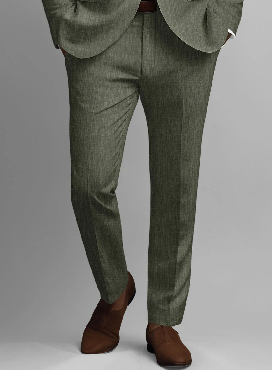 Stylbiella Spring Dew Green Linen Suit - Image 6