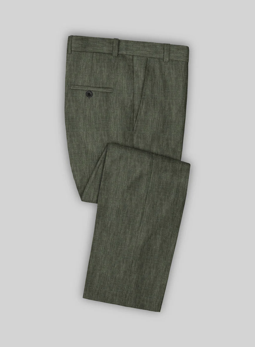 Stylbiella Spring Dew Green Linen Suit - Image 7