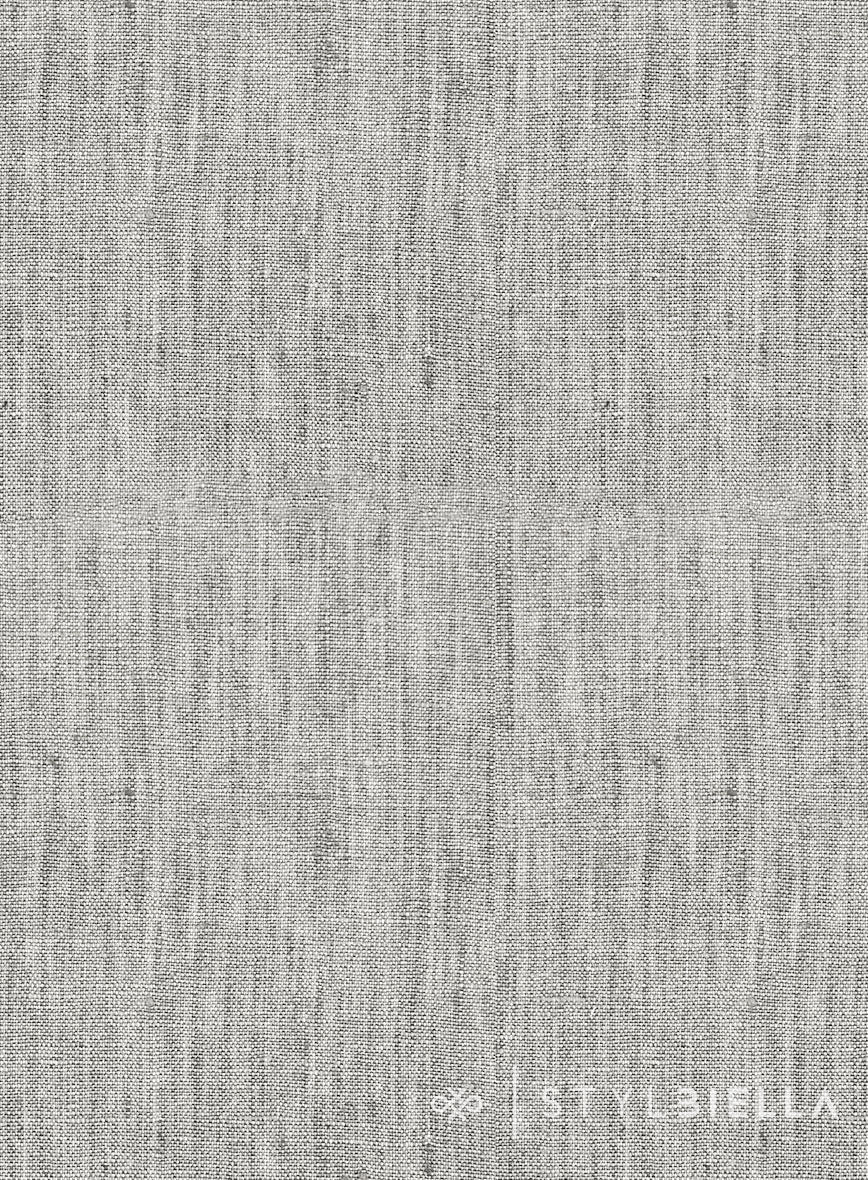 Stylbiella Spring Gray Linen Jacket - Image 4