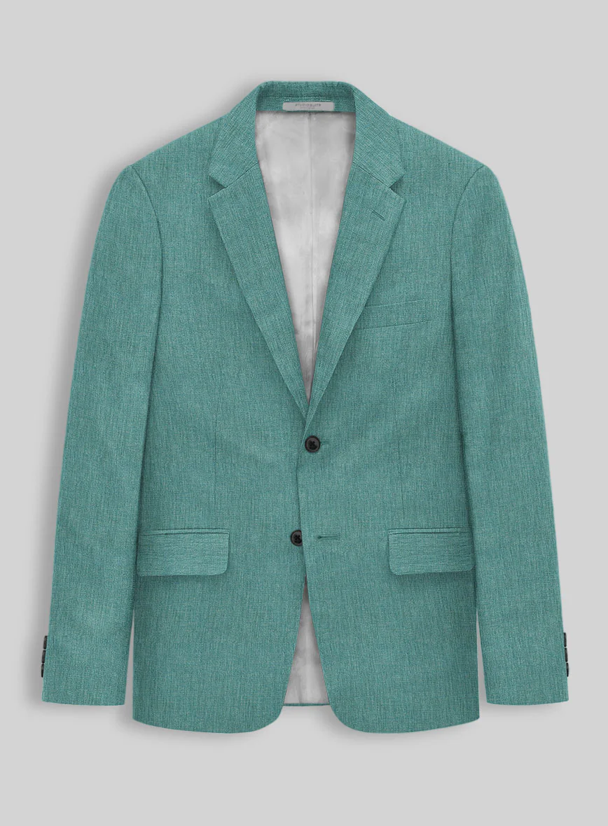 Stylbiella Spring Green Linen Suit - Image 4