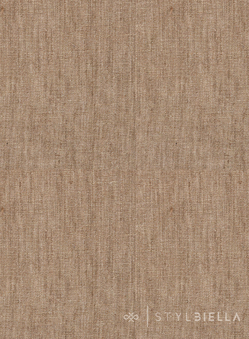Stylbiella Spring Maple Khaki Linen Jacket - Image 4