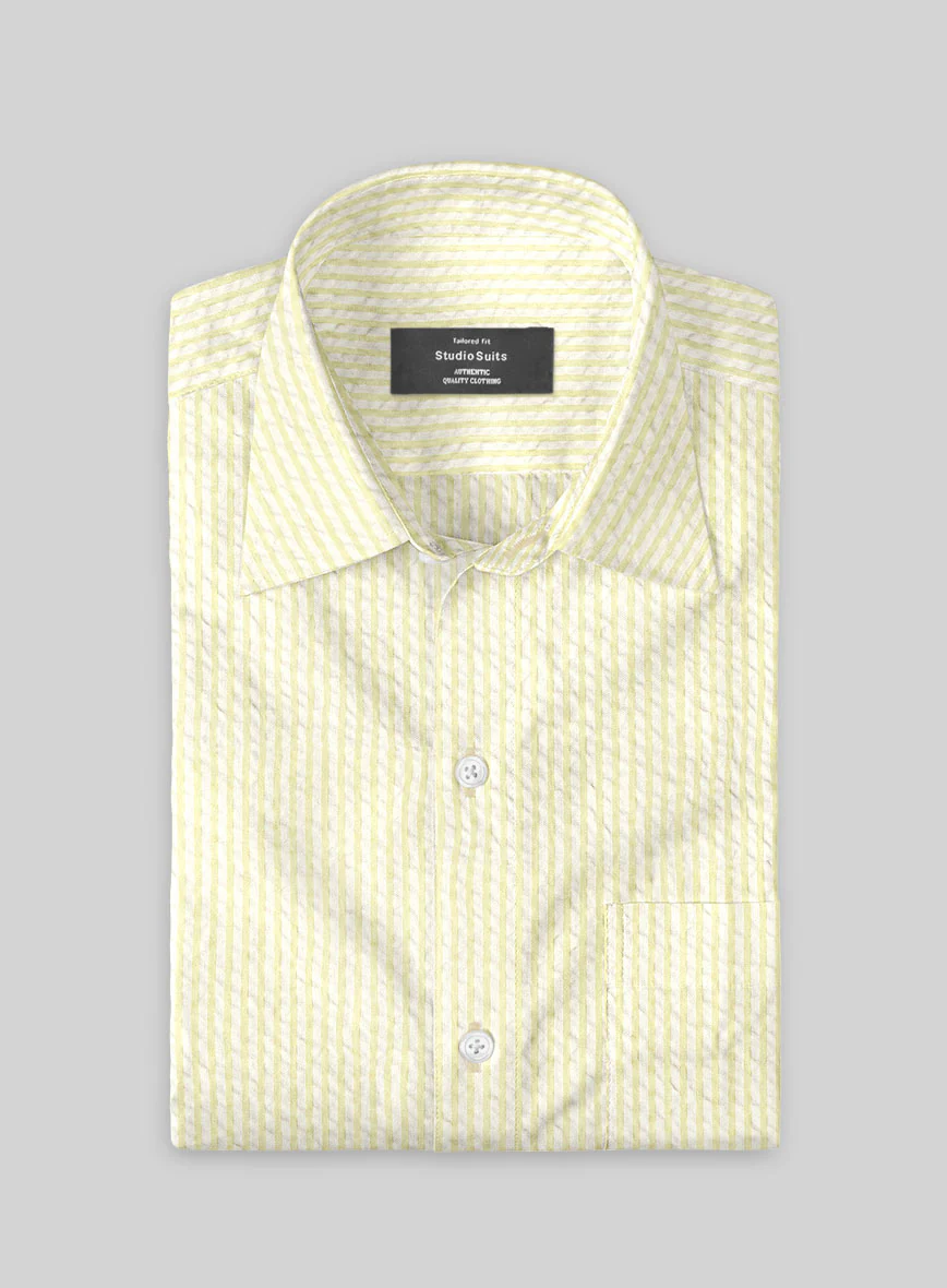 Sunbeam Seersucker Cotton Shirt - Image 2