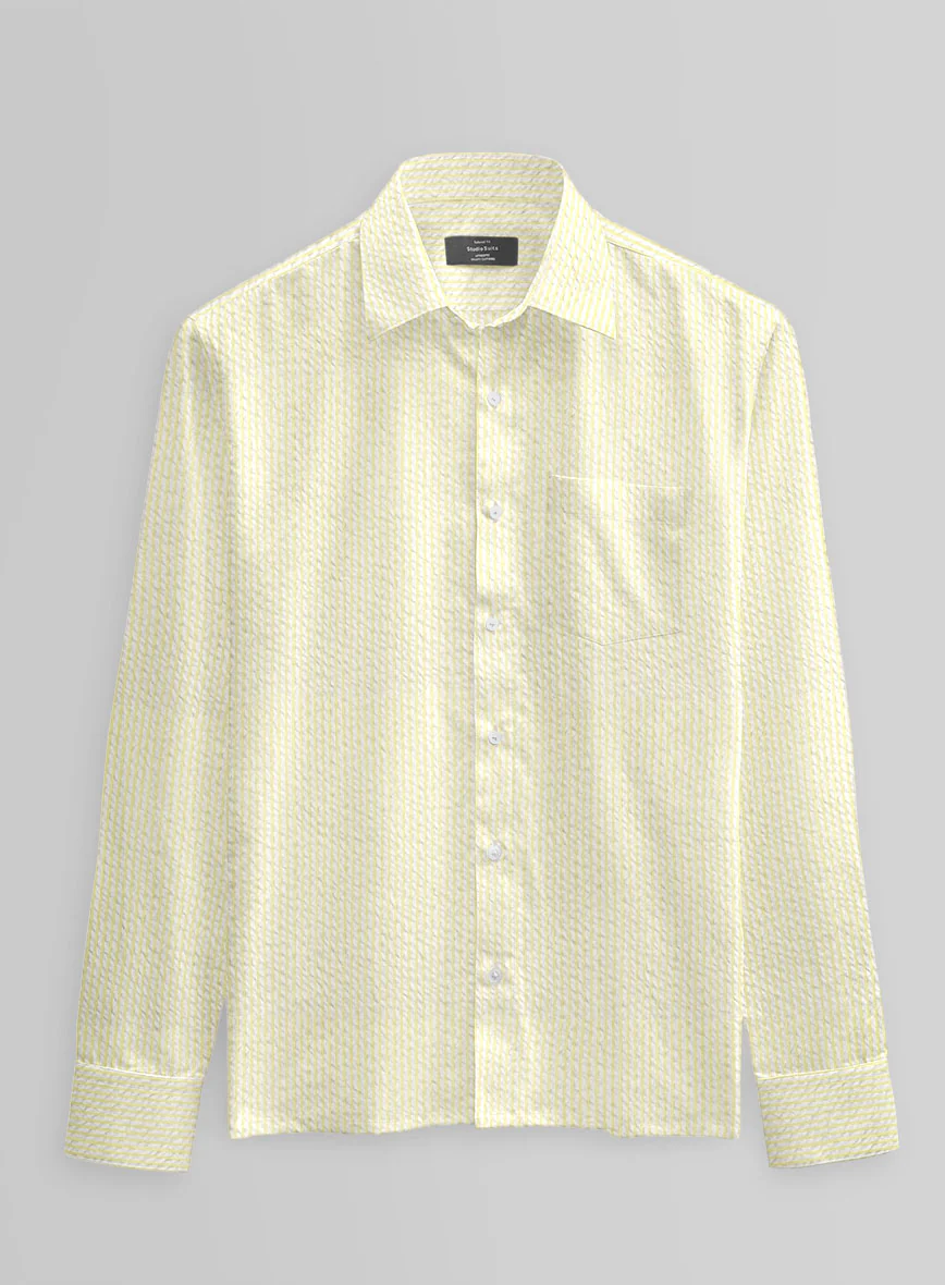 Sunbeam Seersucker Cotton Shirt - Image 3
