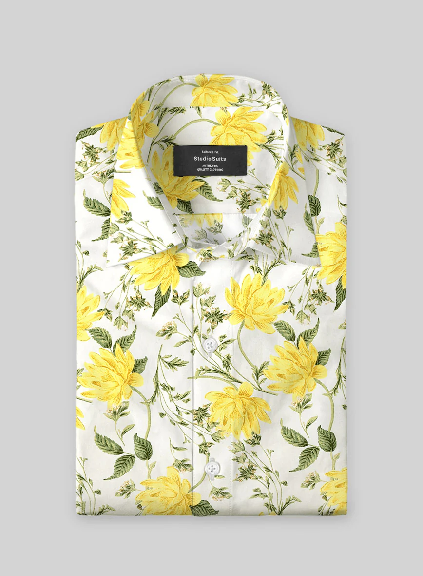 Sunfield Floral Cotton Shirt - Image 2