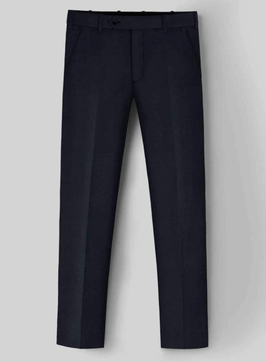 Super Blue Satin Wool Suit - Image 5