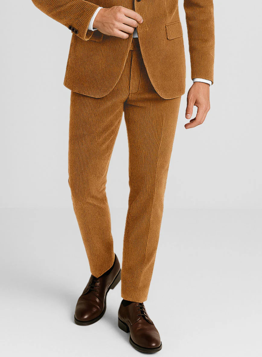 Tan Corduroy Pants - Image 2