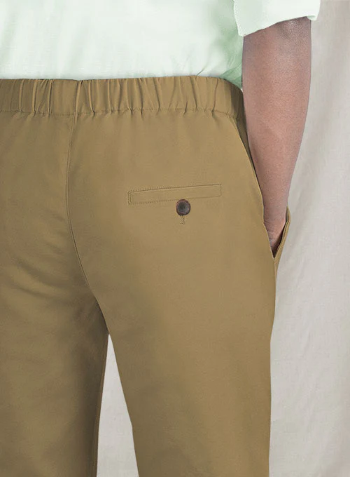 Easy Pants Tan Cotton Canvas - Image 5