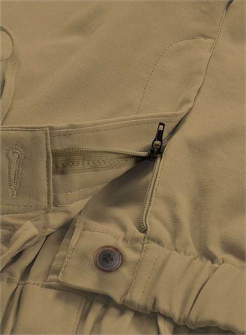 Easy Pants Tan Cotton Canvas - Image 7