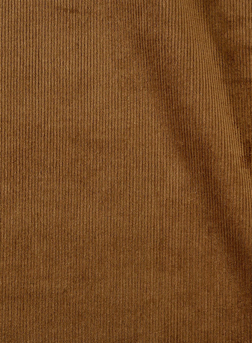 Tan Stretch Pin Corduroy Jacket - Image 3