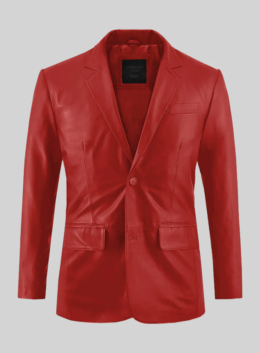 Tango Red Leather Suit - Image 3