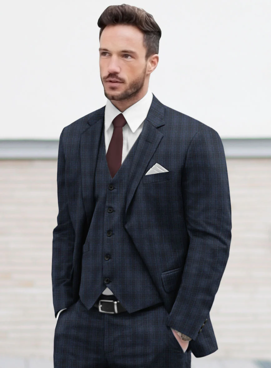 Tartan Blue Flannel Jacket - Image 2