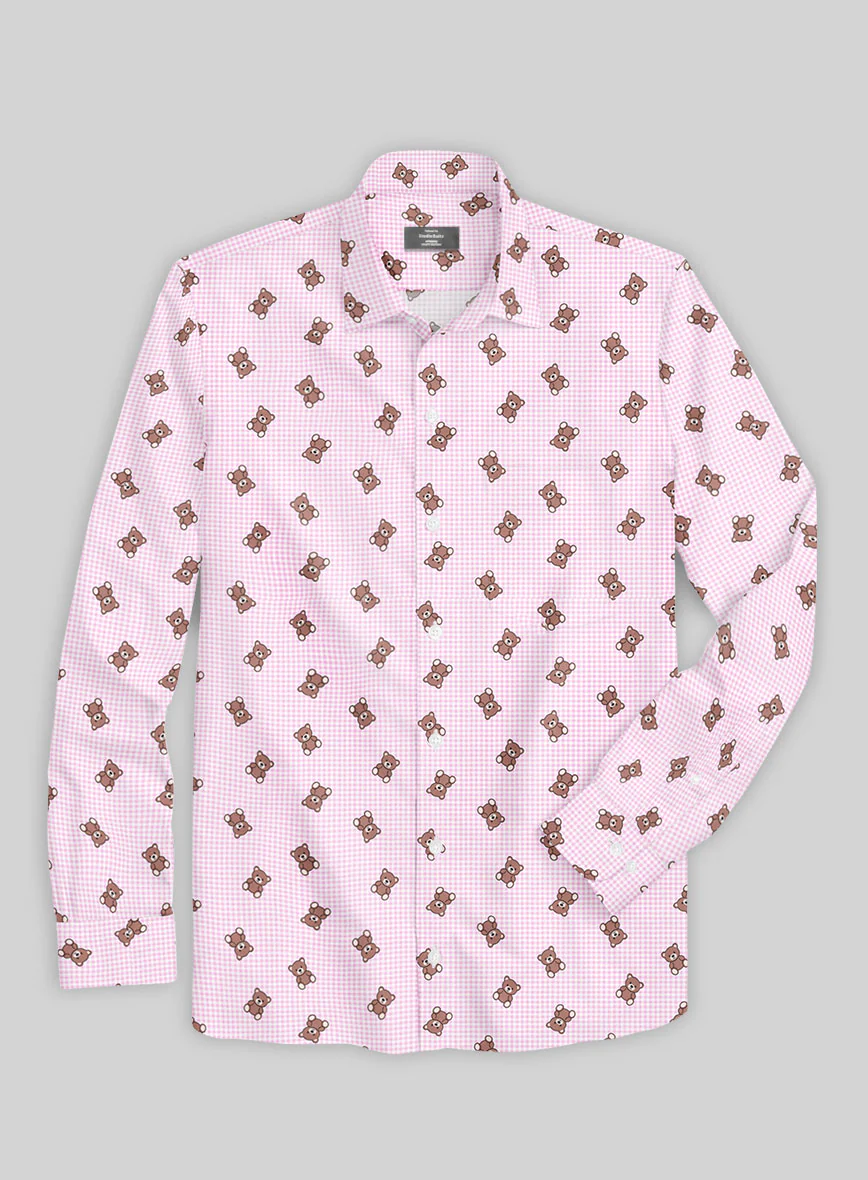 Teddy Check Cotton Shirt - Image 3