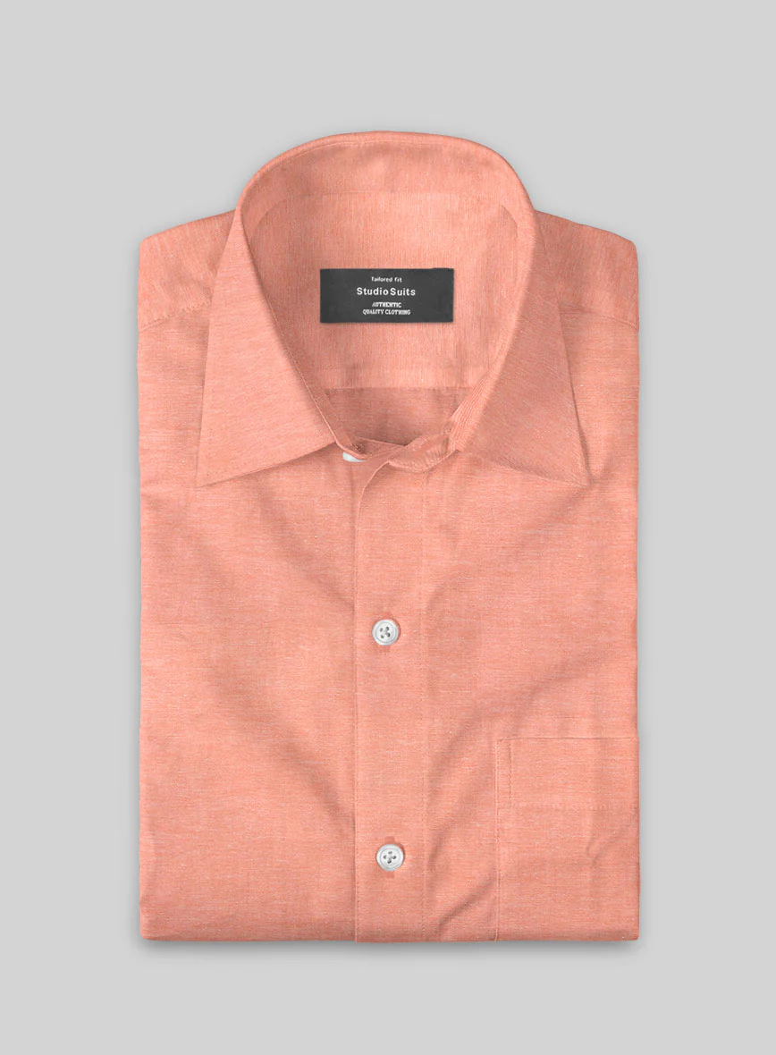 Terra Oxford Ramie Cotton Lycra Shirt - Image 2
