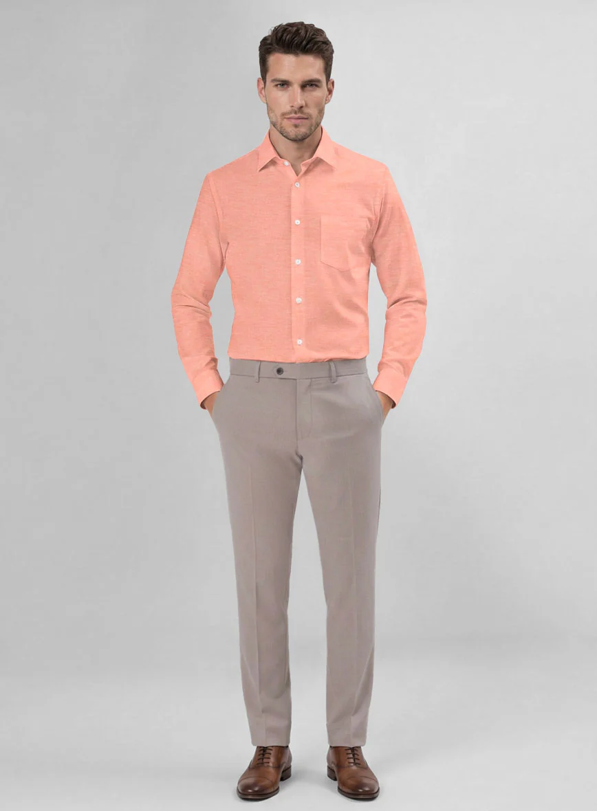 Terra Oxford Ramie Cotton Lycra Shirt - Image 4