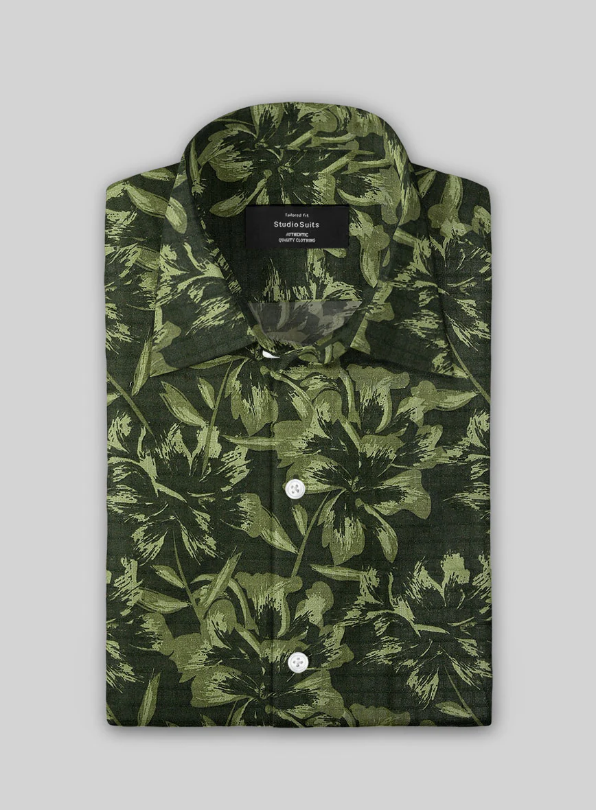 Terrain Leaf Cotton Shirt - Image 2