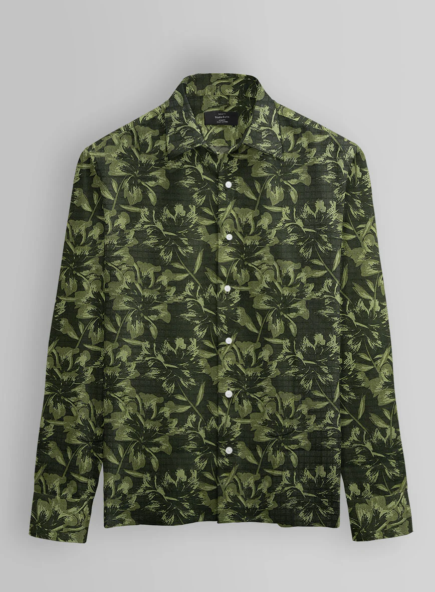 Terrain Leaf Cotton Shirt - Image 3