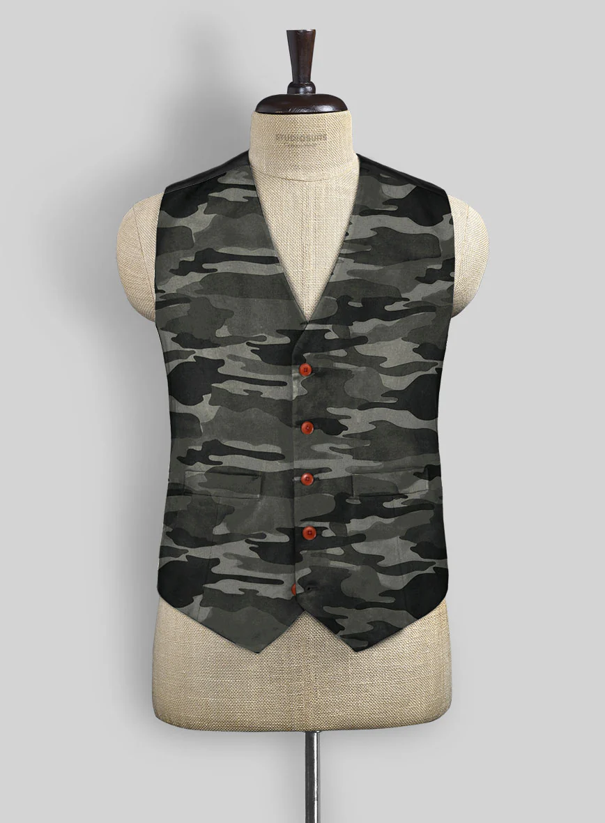 Terrain Stretch Camo Waist Coat - Image 2