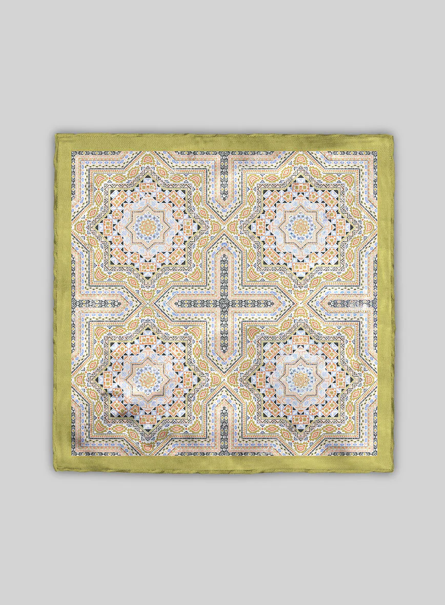 Tessera Silk Pocket Square - Image 3
