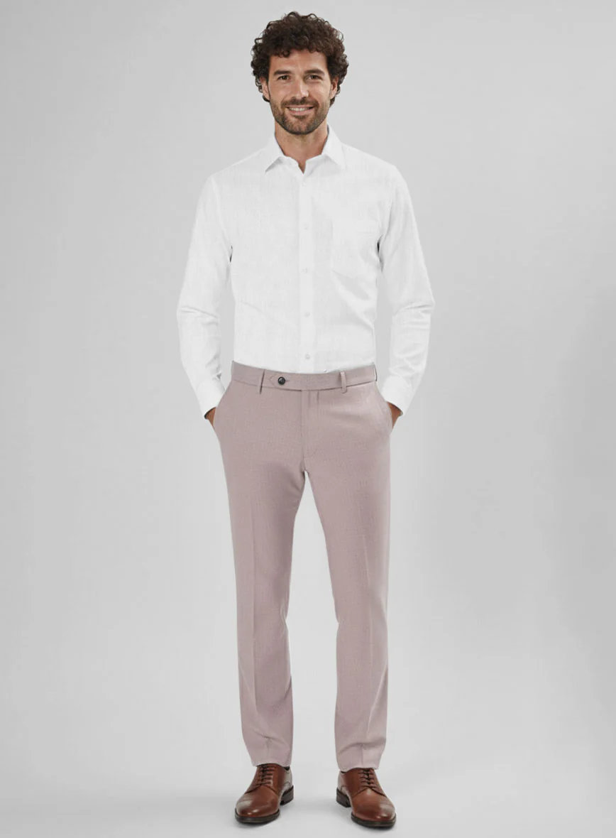 Thomas Mason Ash Gray Shirt - Image 5