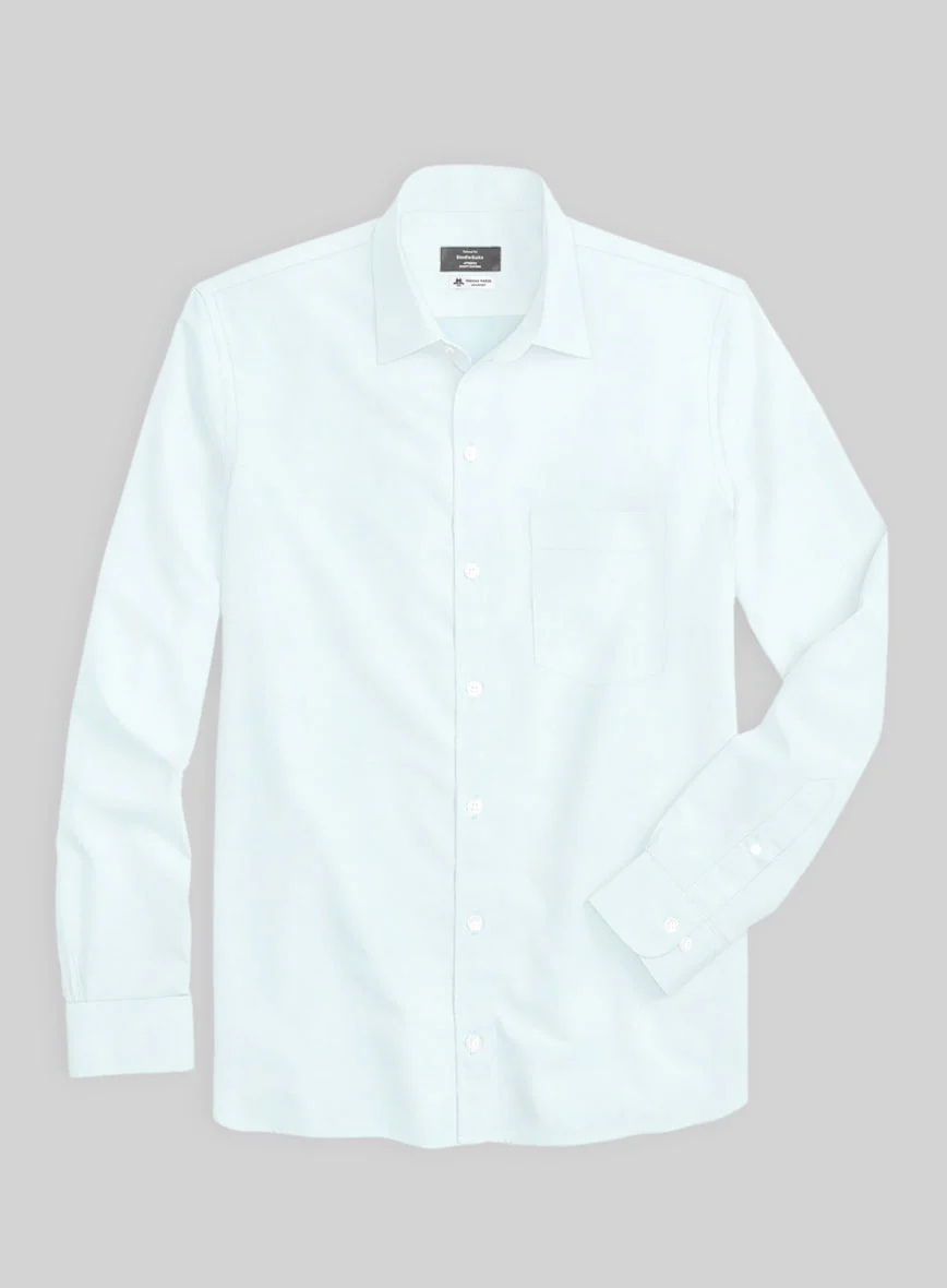 Thomas Mason Blue Shirt - Image 4