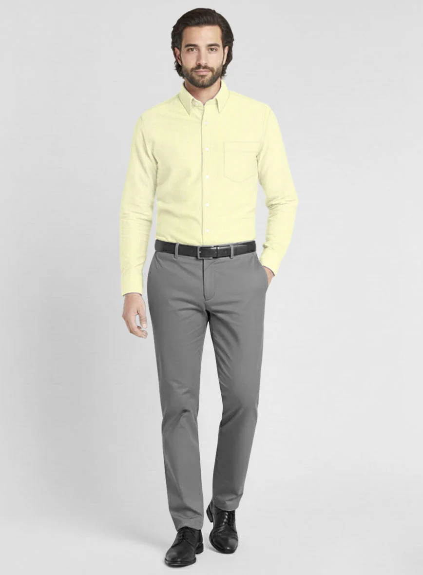 Thomas Mason Daffodil Yellow Shirt - Image 2
