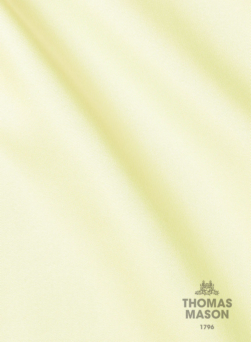 Thomas Mason Daffodil Yellow Shirt - Image 5