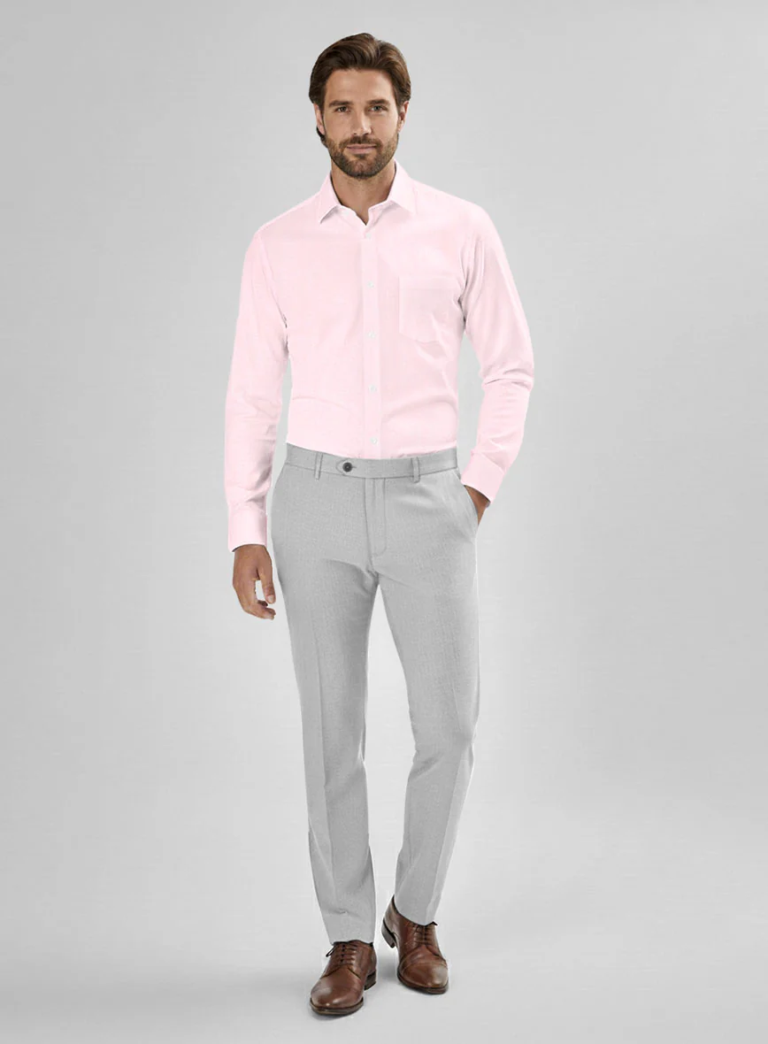Thomas Mason Light Pink Shirt - Image 4