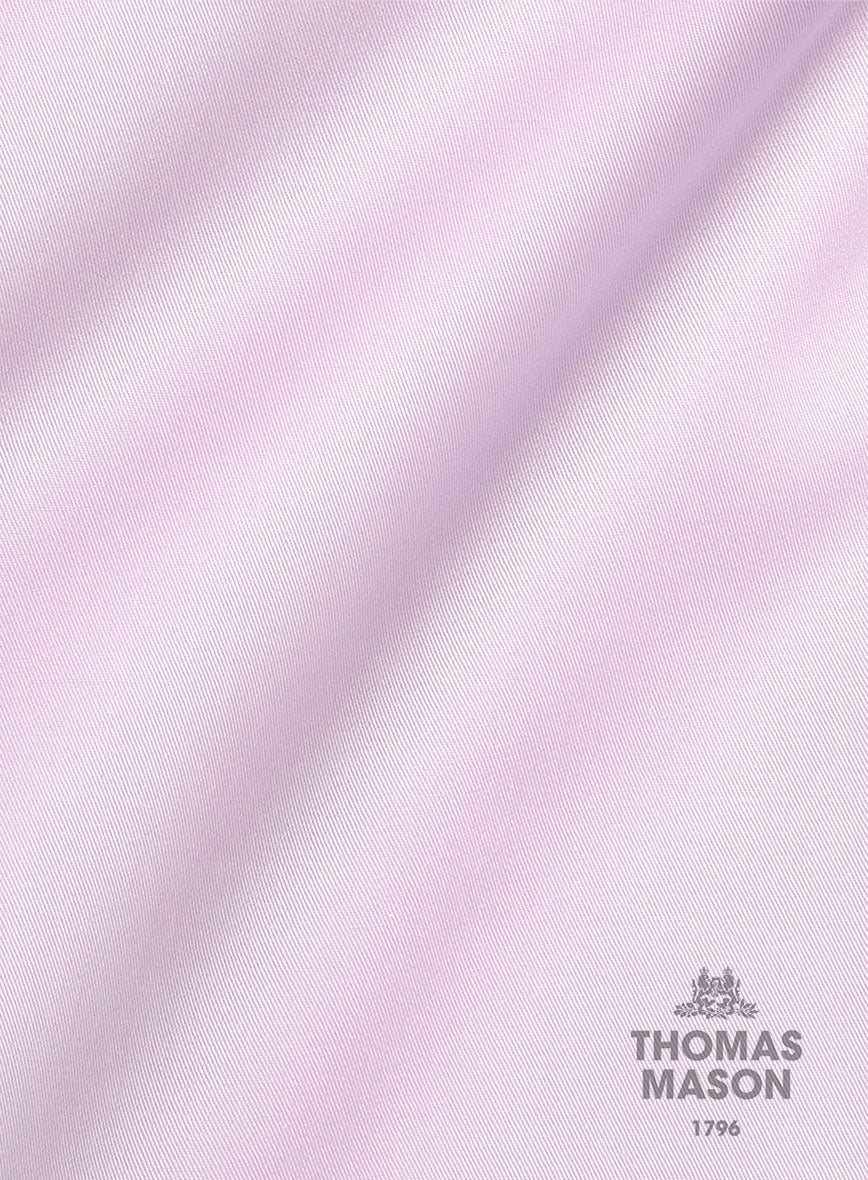 Thomas Mason Light Purple Shirt - Image 6