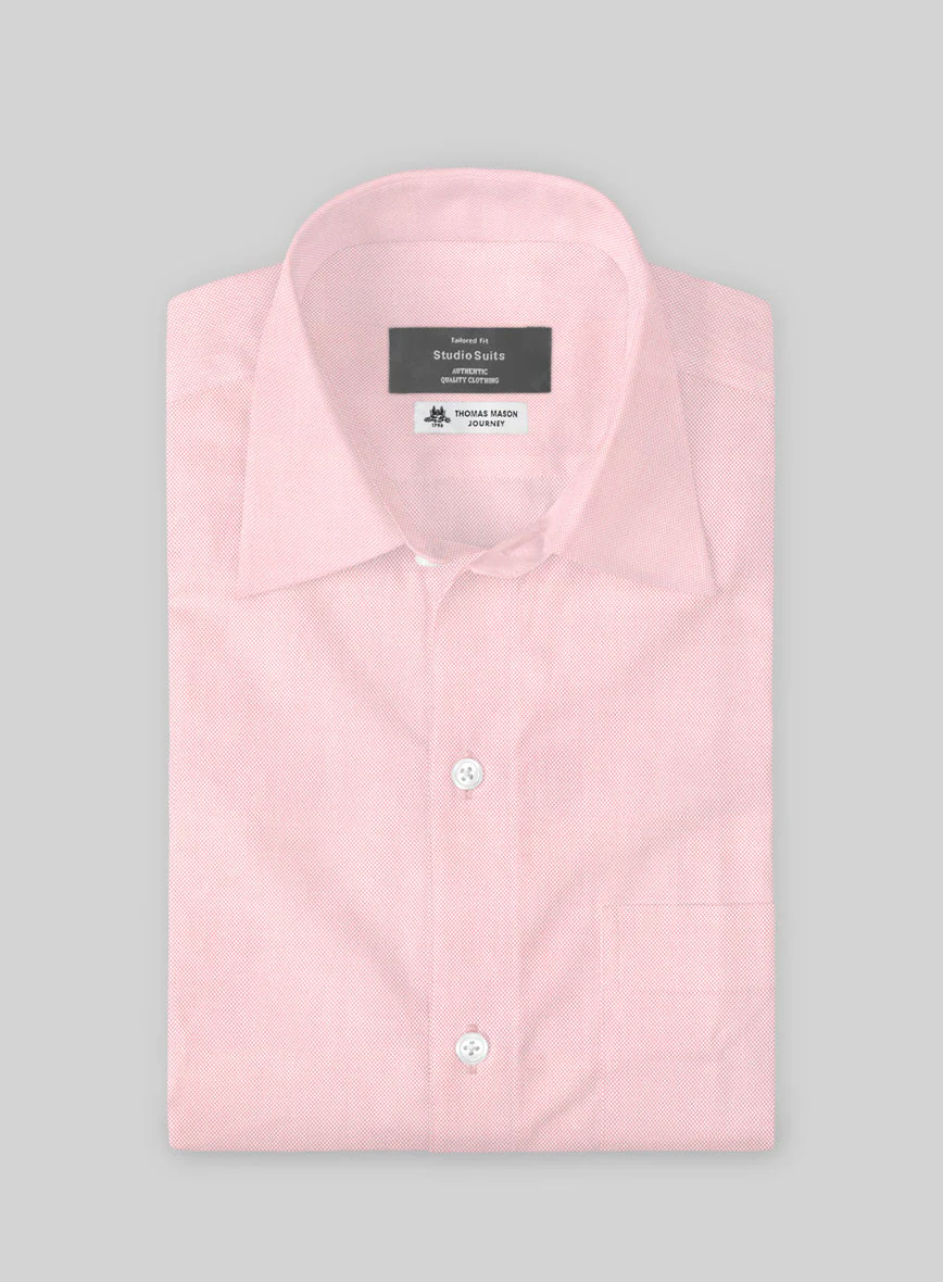 Thomas Mason Pink Oxford Shirt - Image 2