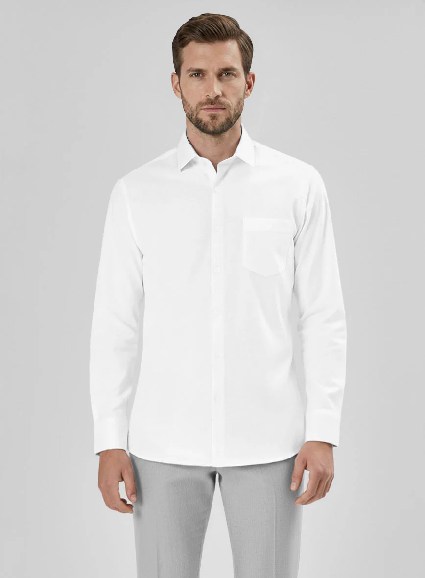 Thomas Mason White Shirt - Image 3