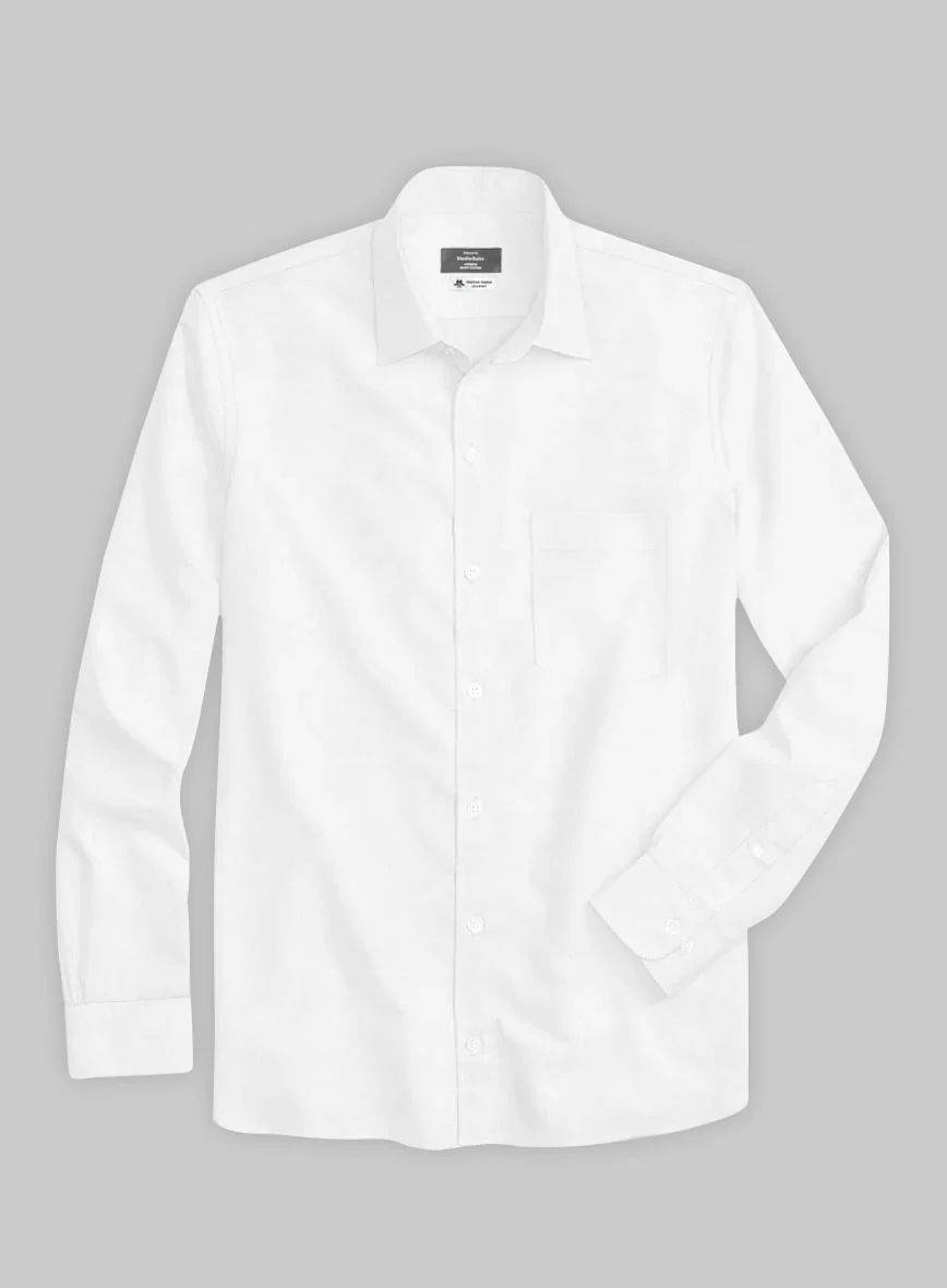 Thomas Mason White Shirt - Image 4