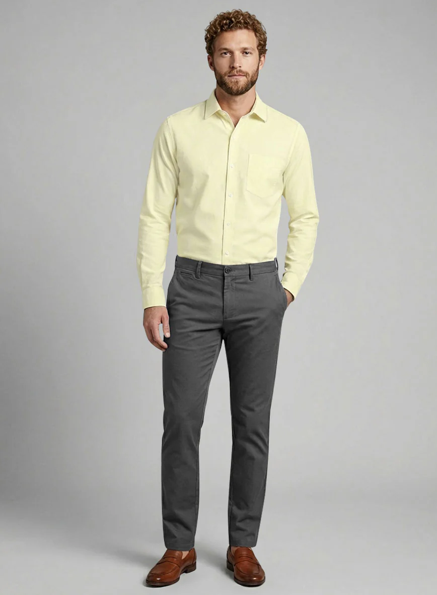 Thomas Mason Yellow Shirt - Image 3