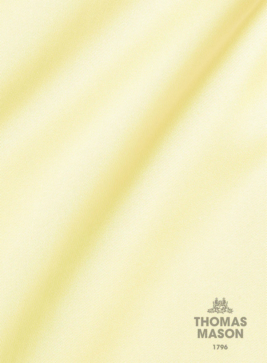 Thomas Mason Yellow Shirt - Image 5