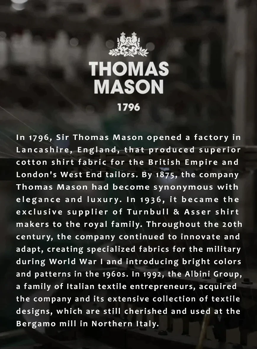 Thomas Mason Yellow Shirt - Image 7