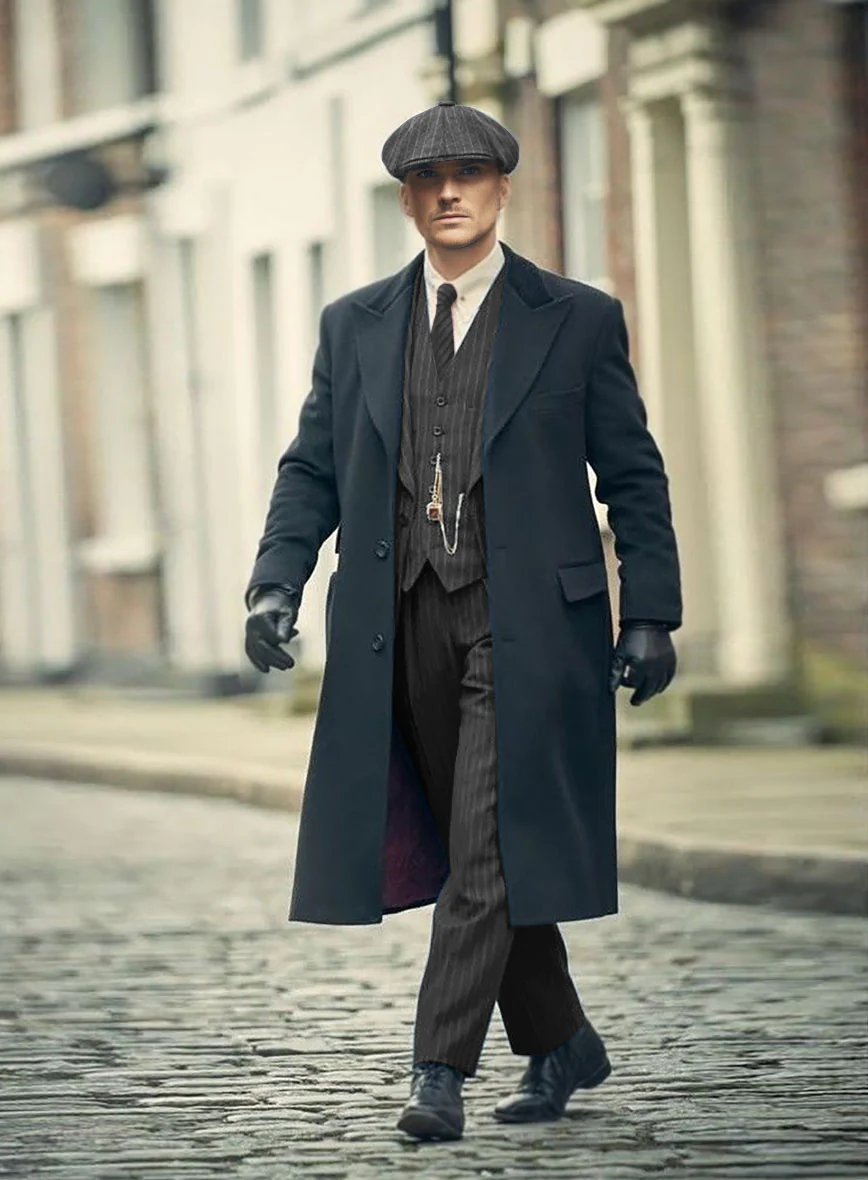 Thomas Shelby Peaky Blinders Gray Wool Suit - Image 2