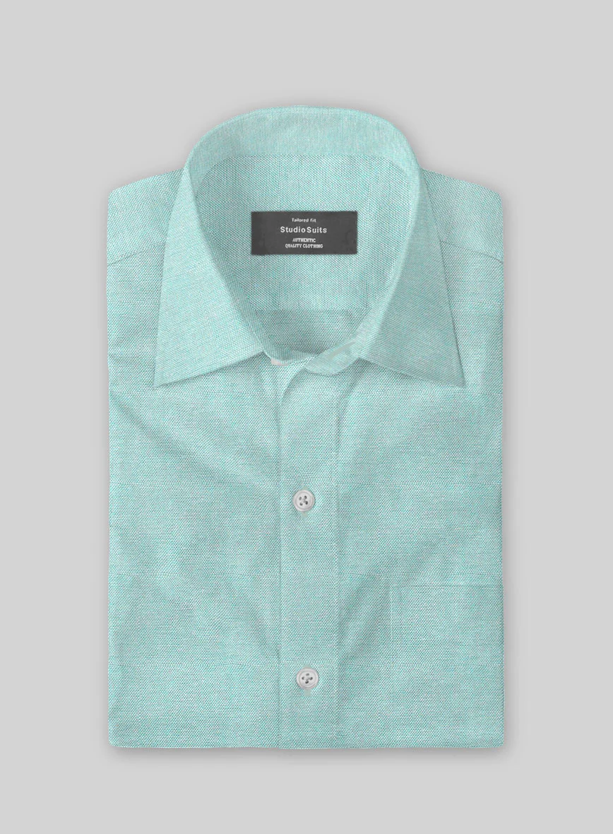 Tidecrest Dobby Cotton Lycra Shirt - Image 2