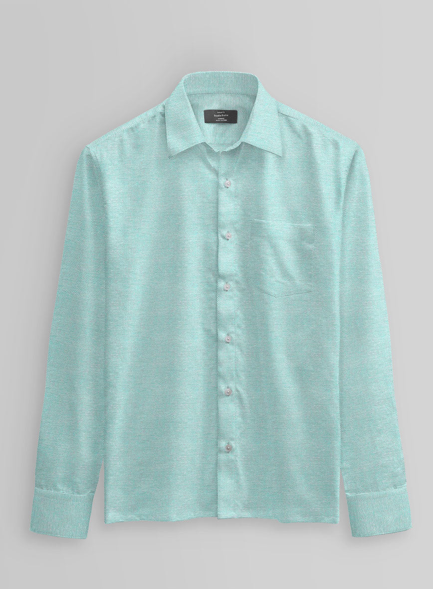 Tidecrest Dobby Cotton Lycra Shirt - Image 3