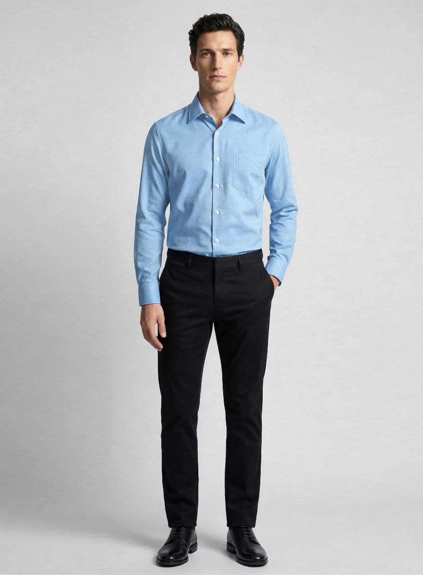 Titan Dobby Cotton Shirt - Image 4