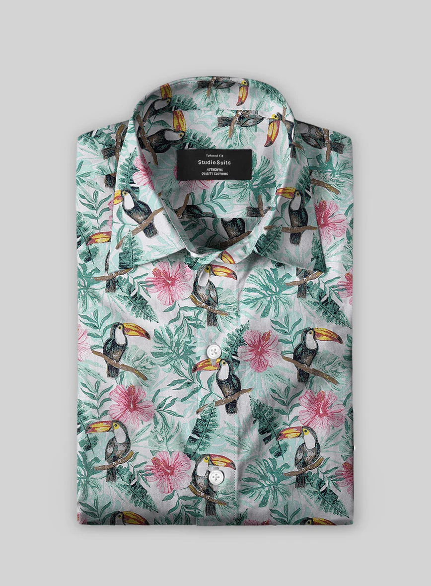 Toucan Grove Cotton Shirt - Image 2