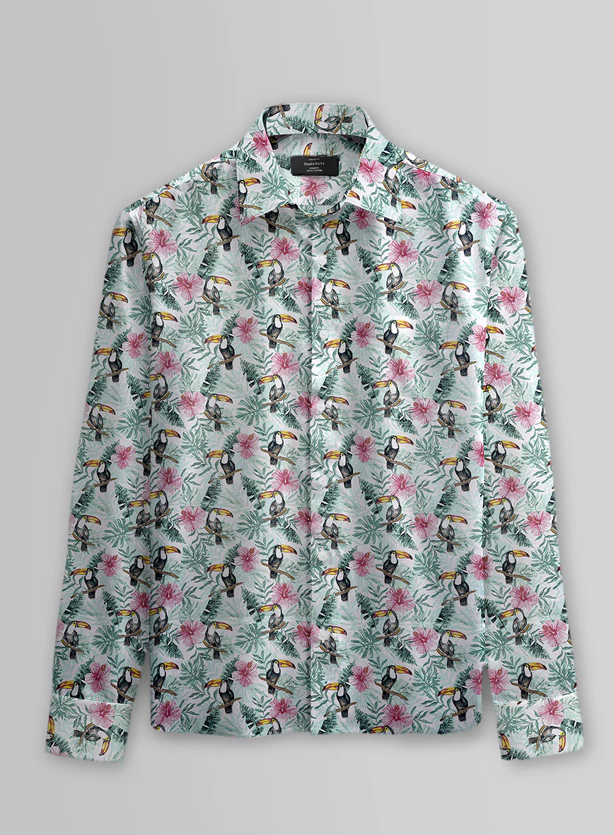 Toucan Grove Cotton Shirt - Image 3
