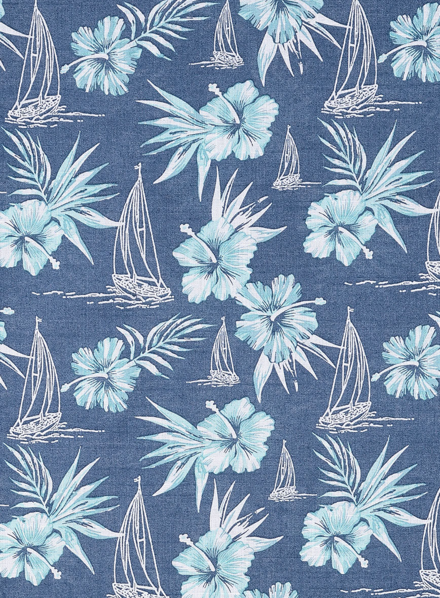 Tropic Sail Cotton Shirt - Image 4