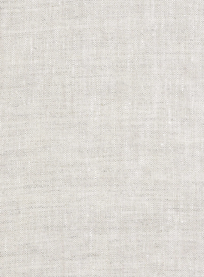 Tropical Beige Linen Jacket - Image 5