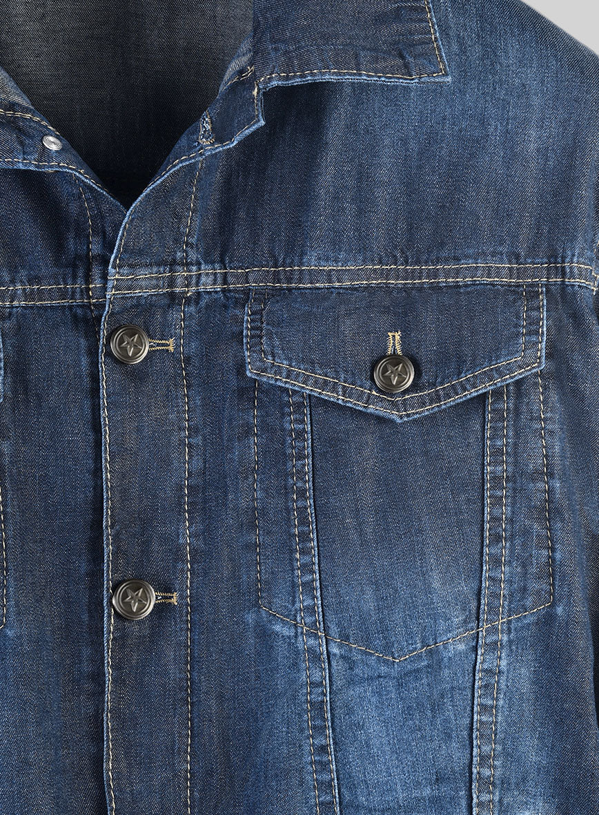 Trucker Blue Sterling Denim Jacket - Image 5