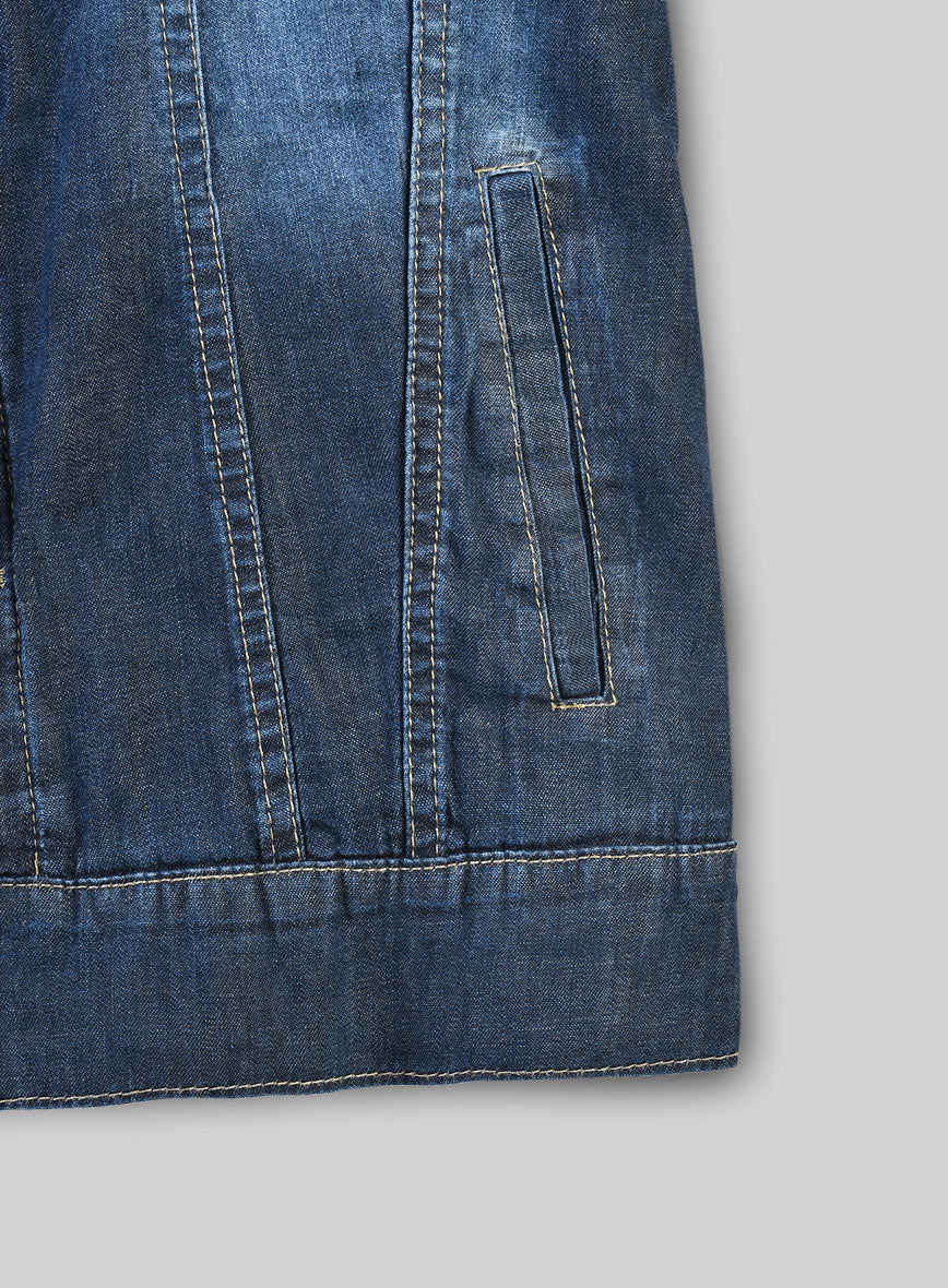Trucker Blue Sterling Denim Jacket - Image 7